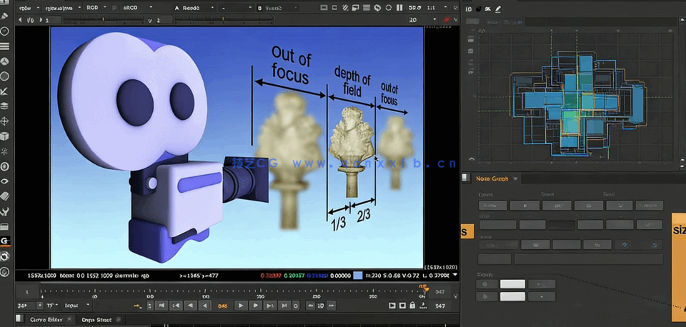 Nuke光影VFX特效技术镜头制作训练视频教程(图1)