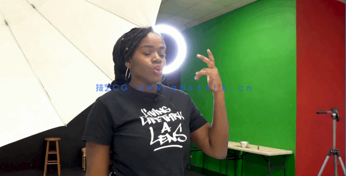 人像摄影照明打光幕后设备讲解视频教程(图5)