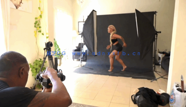 女士健身运动动作摄影视频教程(图4)