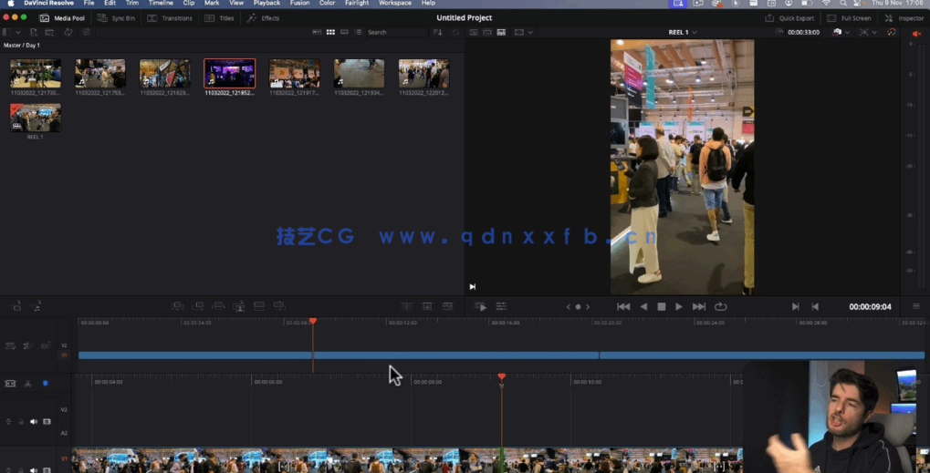 [DaVinci Resolve] DaVinci Resolve 1小时快速掌握视频编辑视频教程(图2)