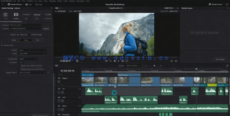 [DaVinci Resolve] DaVinci Resolve 17视频编辑调色综合技能大师班视频教程(图7)