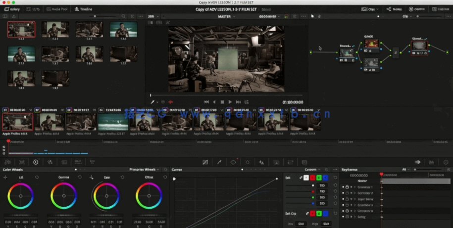 [DaVinci Resolve] DaVinci Resolve影视后期制作高级技能大师级视频教程(图2)
