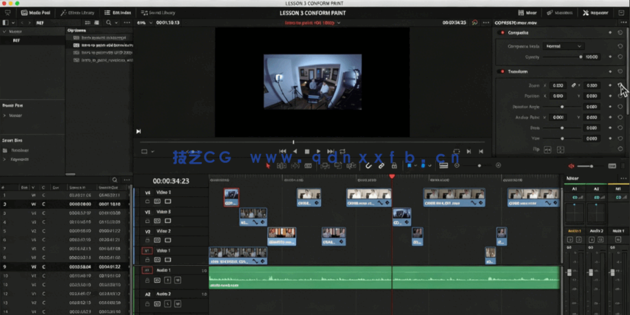 [DaVinci Resolve] DaVinci Resolve调色师内部技术训练视频教程(图7)