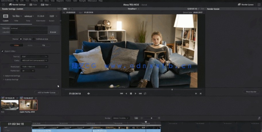 [DaVinci Resolve] DaVinci Resolve色彩管理工作流程大师班视频教程(图4)