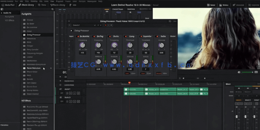 [DaVinci Resolve] DaVinci Resolve 16视频编辑基础指南视频教程(图6)