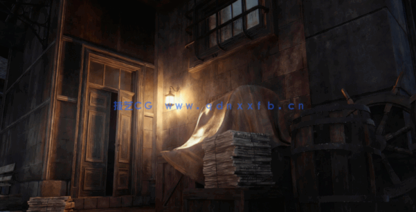 [建筑景观] 阴郁诡谲新英格兰小镇建筑环境场景3D模型 94G完整版(图4)