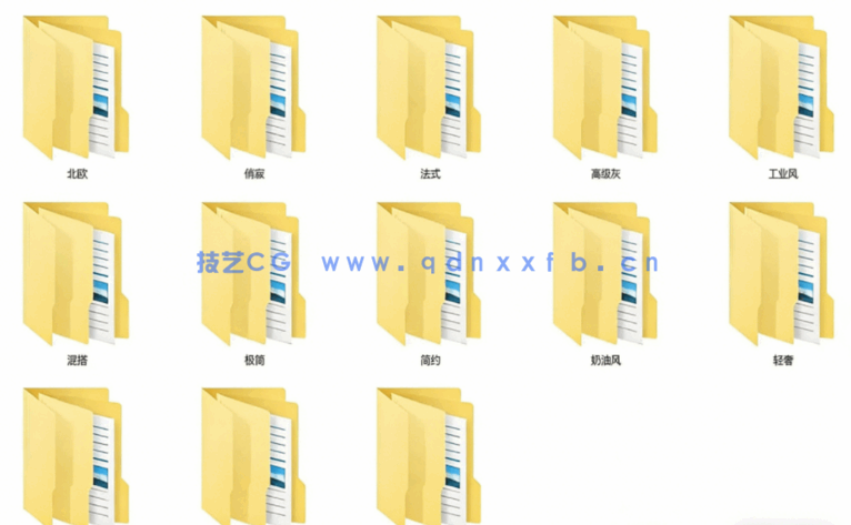 2022年最新家装各风格设计案例合辑 60G(图1)