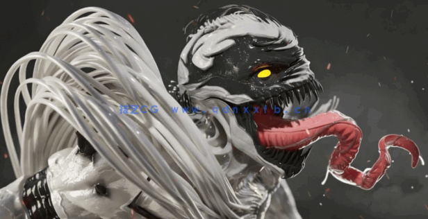 Zbrush毒液影视角色雕刻建模全流程视频教程 (图2)