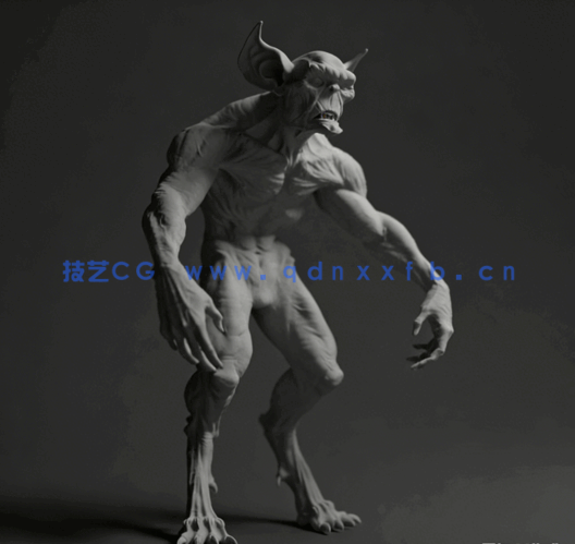  Zbrush影视游戏角色概念雕塑技术训练视频教程 (图2)