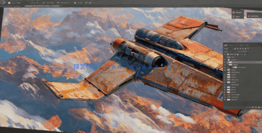 Zbrush概念艺术飞船设计制作大师级训练视频教程(图5)