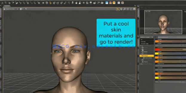 从ZBrush到Daz Studio角色模型雕刻训练视频教程(图4)