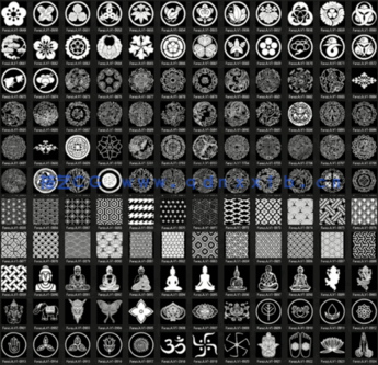 1300+高清亚洲日本、东南亚、国风等元素Alpha贴图(图3)