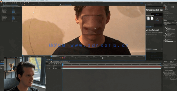 AE真实视频面部跟踪技术视频教程(图2)
