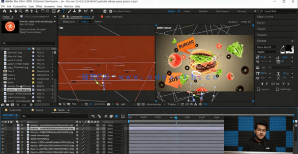 AE创建3D场景错觉完整动态图形工作流程视频教程(图6)