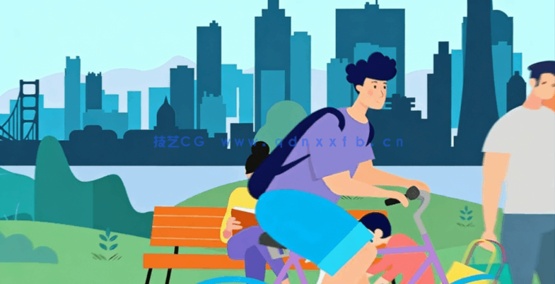  AE创建现代渐变液体动态图形工作流程视频教程(图4)