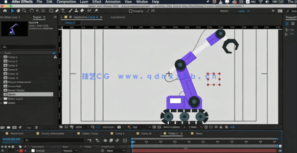 AE创建现代渐变液体动态图形工作流程视频教程(图6)