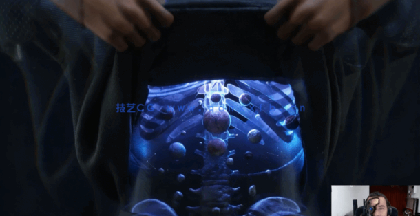 C4D+Octane渲染器创造人体宇宙科幻特效合成教程(图2)