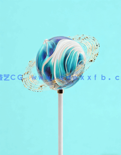 精品Redshift渲染器创意波波糖棒棒糖C4D工程模型大合集(图2)