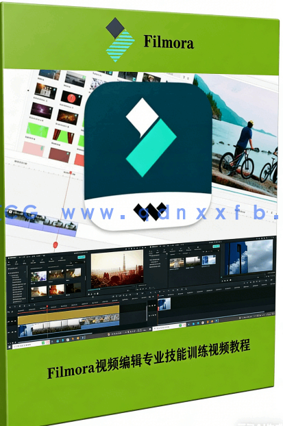Filmora视频编辑专业技能训练视频教程(图6)