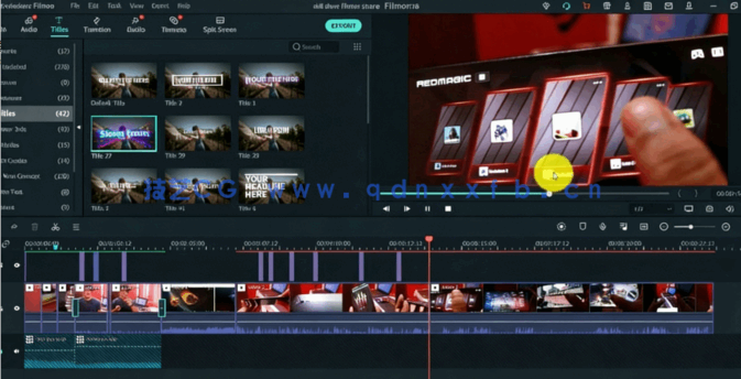 Filmora 10视频编辑初学者基础训练视频教程(图3)
