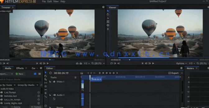 HitFilm视频编辑初学者入门训练视频教程(图3)