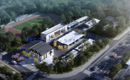 6套户外停车场景观CAD生态停车场CAD公共停车场CAD户外停车场效果图CAD户外停车场CAD(图4)