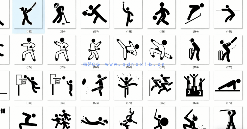 500款 创意人物图标(PNG+PSD)(图4)