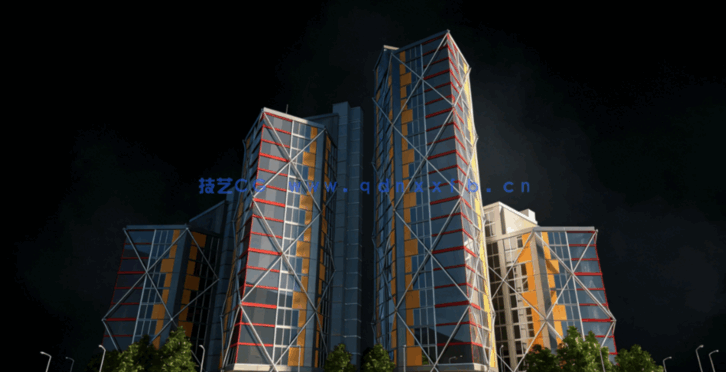 [建筑景观] 伦敦标志性城市风貌环境场景3D模型 更新Blend格式(图2)