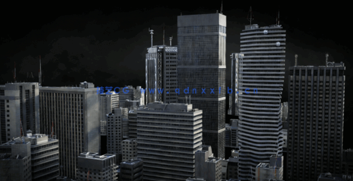 [建筑景观] 日本新东京Tokyo科幻城市建筑景观3D模型合集 更新版(图3)