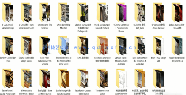 国外工装效果图图集(高清无水印大图) -酒吧（29套）(图1)