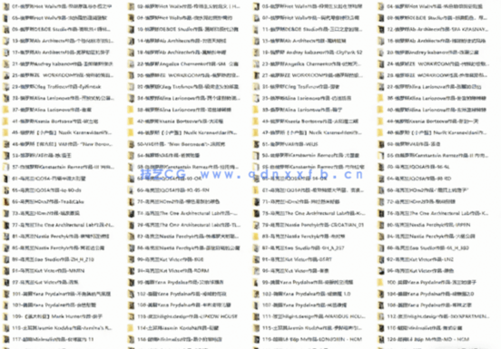 国外实景效果图参考 125套(图1)