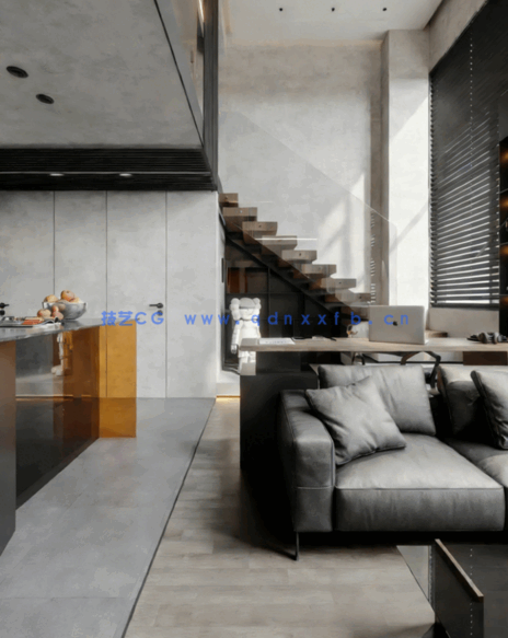 工业风实景效果图参考 32套(图5)