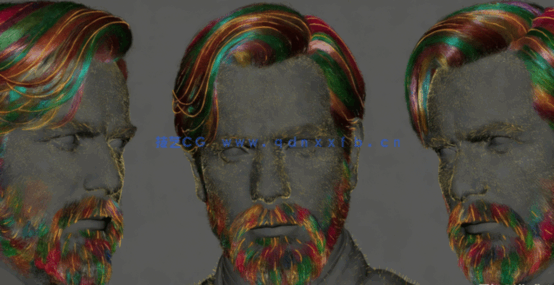 绝地大师欧比旺角色制作工作流程视频教程 (图4)