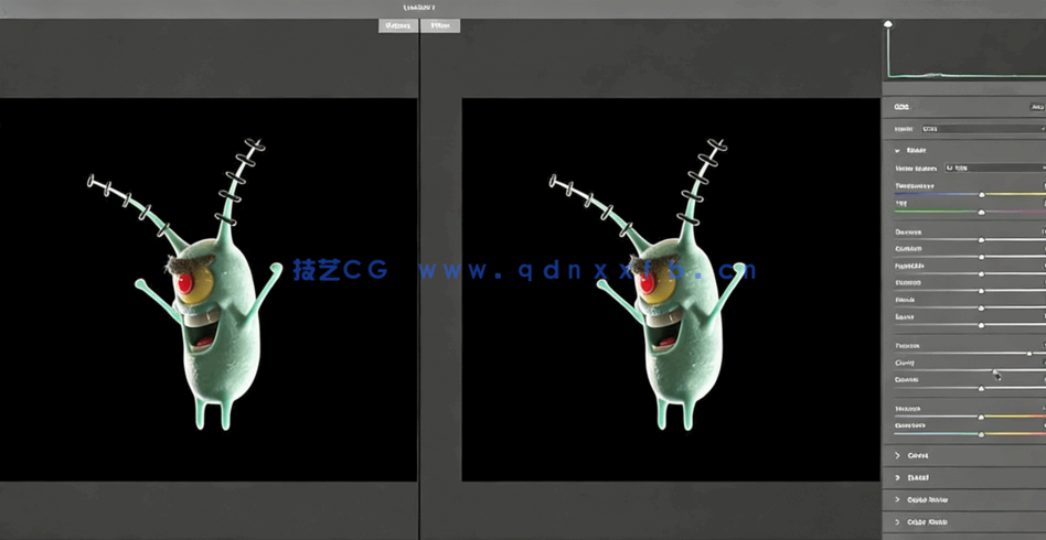 Zbrush和C4D海绵宝宝角色实例制作视频教程(图4)