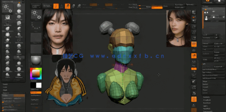 游戏角色超详细实例制作全流程视频教程 (图3)