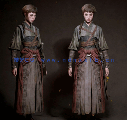 Zbrush精灵王游戏角色雕刻建模制作完整工作流程视频教程(图3)