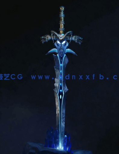 Zbrush与Blender魔兽寒霜之剑完整实例制作视频教程(图5)