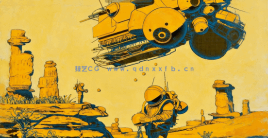 Zbrush概念艺术插画大师级制作视频教程(图5)