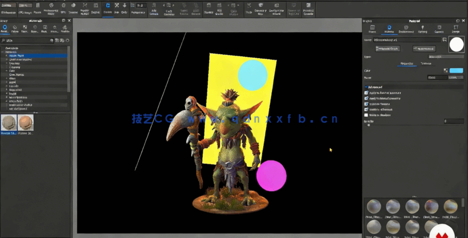 Zbrush数字点塑理论基础核心技术视频教程(图4)