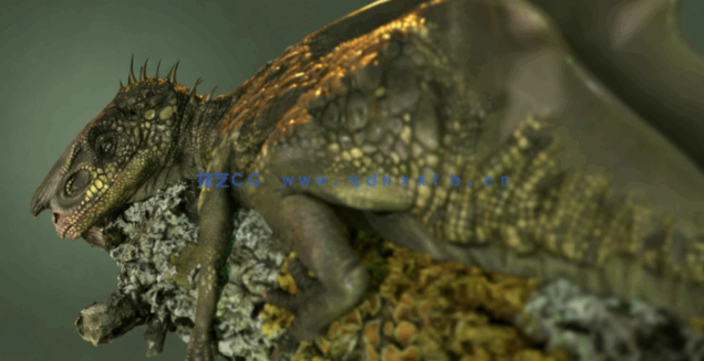 Zbrush逼真恐雕刻建模与贴图完整制作工作流程视频教程 (图4)