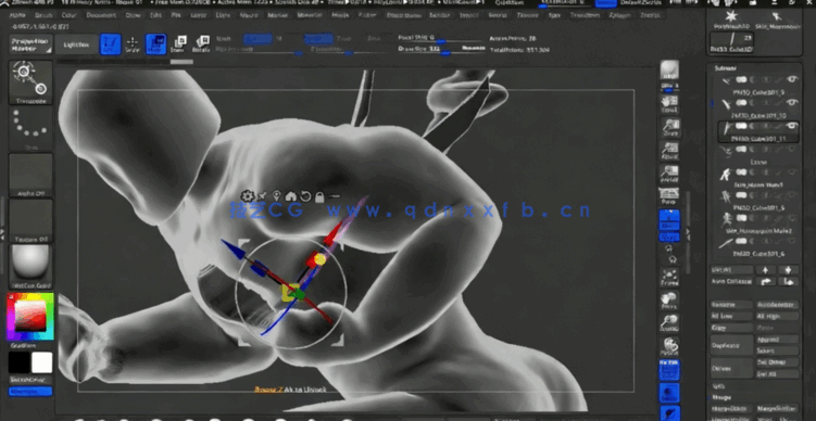 漫威X战警大战哨兵3D打印雕刻建模视频教程第一季(图4)
