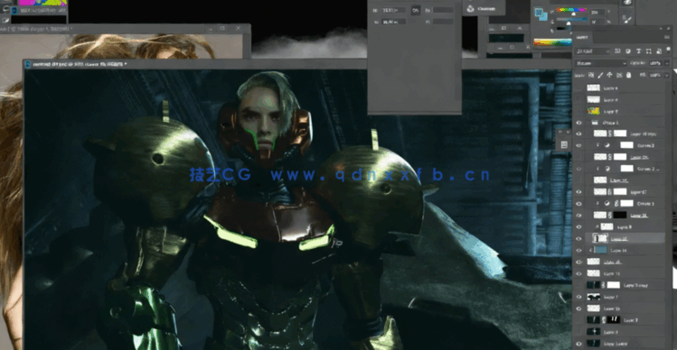 Zbrush影视级科幻概念角色场景完整制作视频教程(图4)