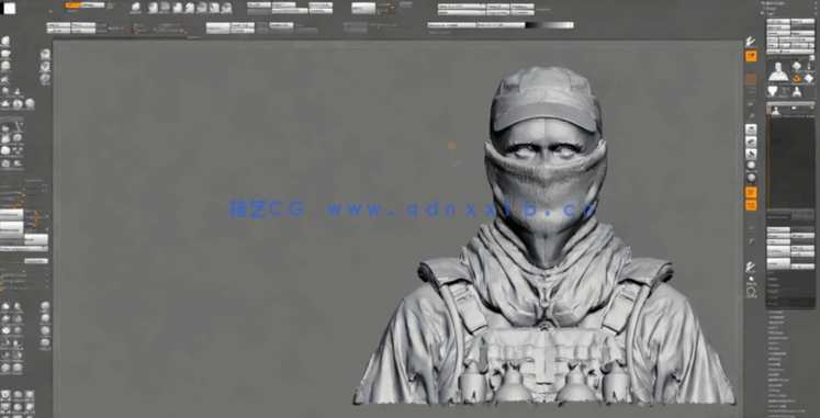 Zbrush创建3D复古机器人模型视频教程(图2)