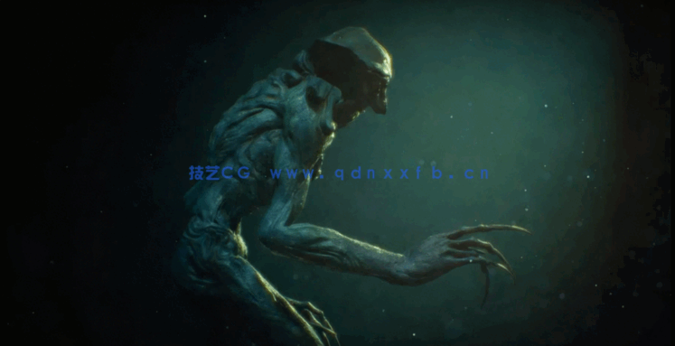 ZBrush恐怖异形完整实例制作流程视频教程 (图2)