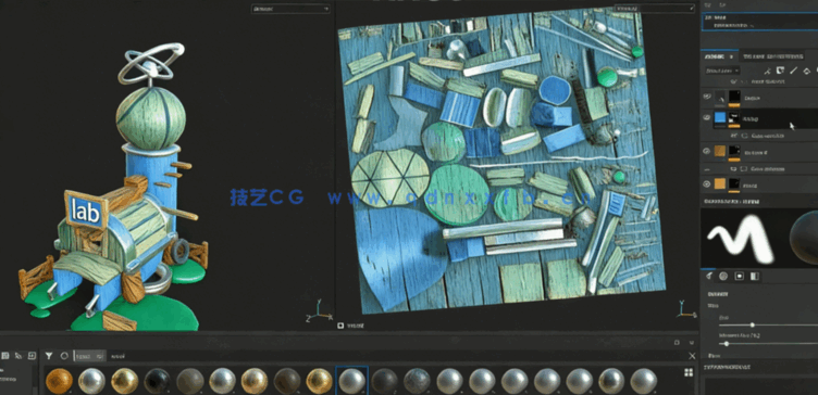  ZBrush游戏房屋概念艺术数字雕刻制作视频教程(图3)