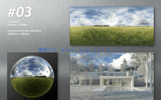 HDR天空贴图 VizPeople hdr v1 Non Commercial(图4)