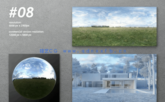 HDR天空贴图 VizPeople hdr v1 Non Commercial(图5)