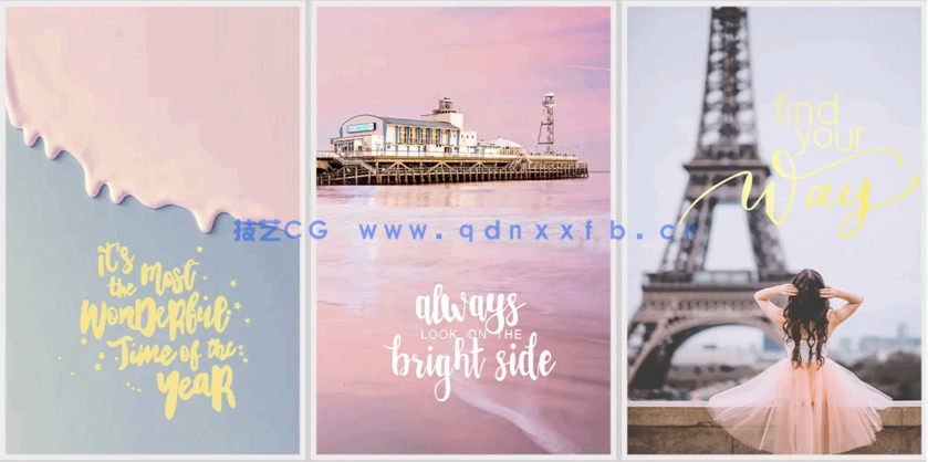 粉色唯美现代北欧装饰画贴图素材(图3)