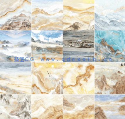 石材贴图-艺术墙(图4)