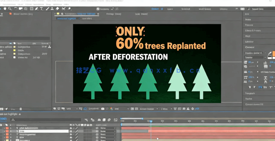 AE初学者创建动态图形后期编辑视觉效果视频教程(图6)